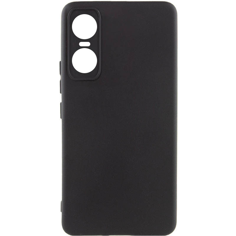 Silicone Cover Full Camera without Logo (A) для Tecno Pop 6 Pro (Black)-0